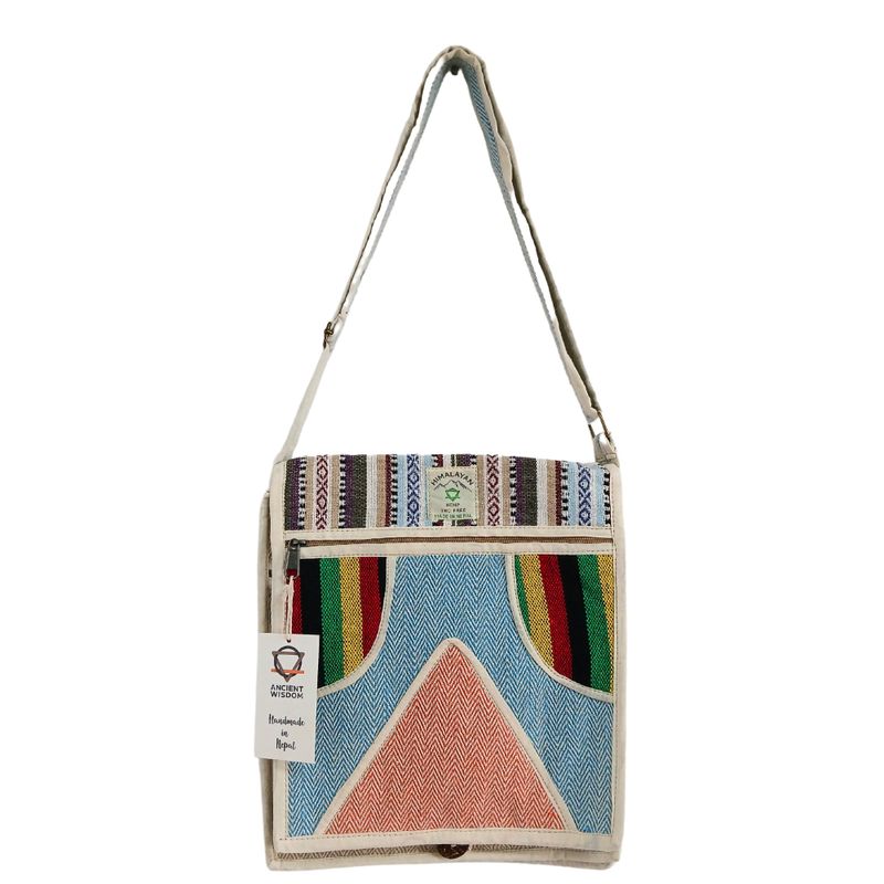 Hanf Laptop Messenger Bag - Dreieck
