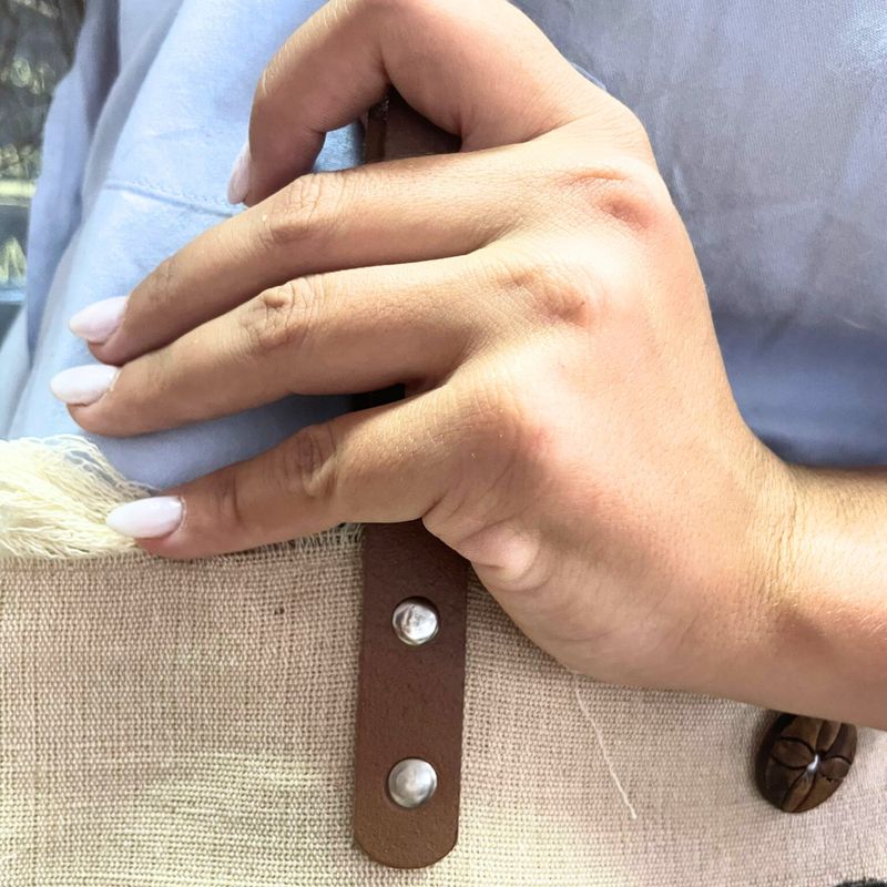 Natürlicher Tragetaschen-Ledergriff - Inspiration