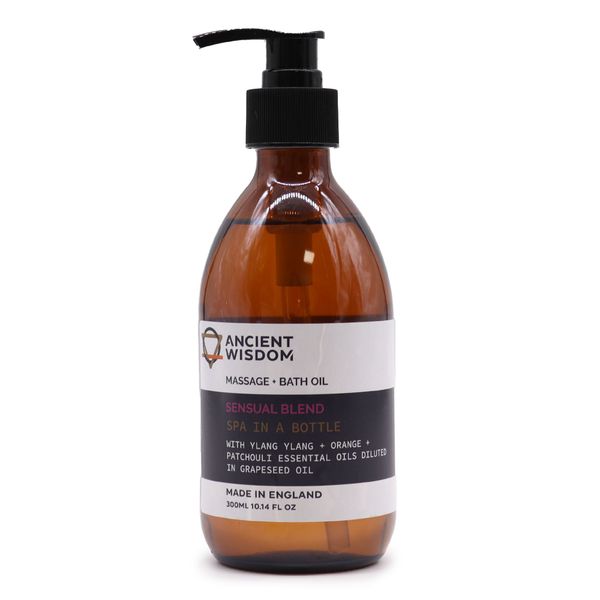 Aromatherapie-Massage- und Badeöl – Sinnlich 300 ml