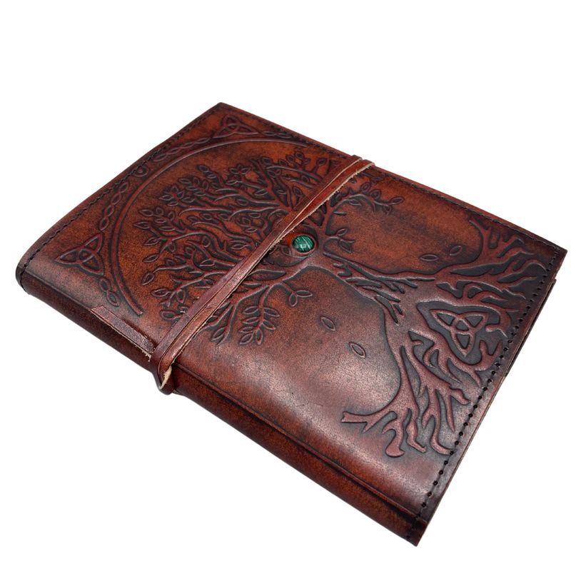 Kleiner Lebensbaum - Umschlag und Steindekor - 18x13x2cm - 160 Seiten