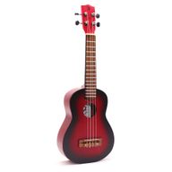Von Hand gefertigte Ukulele – natürliches Sunburst-Finish (4 Saiten)