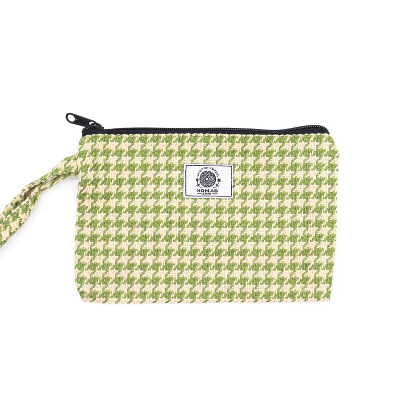 Weiche und praktische Geschenkbeutel und Schlaufe aus natürlichem Material – (4 x 1 verschiedene Materialien) – 20 x 13 cm