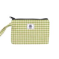Weiche und praktische Geschenkbeutel und Schlaufe aus natürlichem Material – (4 x 1 verschiedene Materialien) – 20 x 13 cm