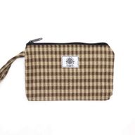 Weiche und praktische Geschenkbeutel und Schlaufe aus natürlichem Material – (4 x 1 verschiedene Materialien) – 20 x 13 cm