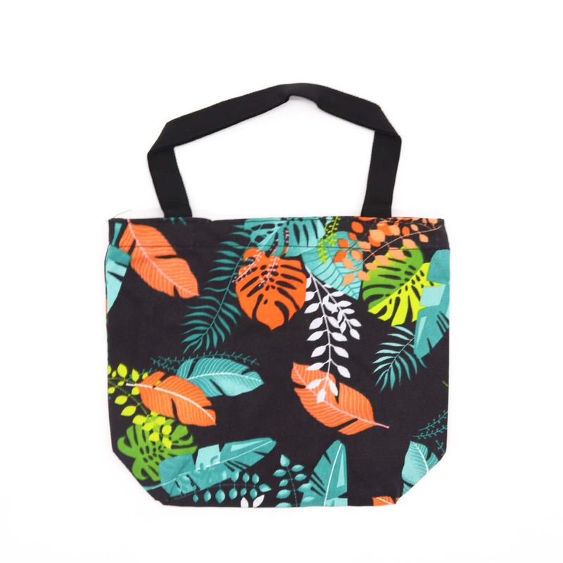 Tropical Handy Quick Shop Bag - (3x2 verschiedene Designs) - 32x23x10cm