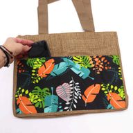Einkaufstasche „Tropical Market“ – (3 verschiedene Designs) – 40 x 30 x 9 cm