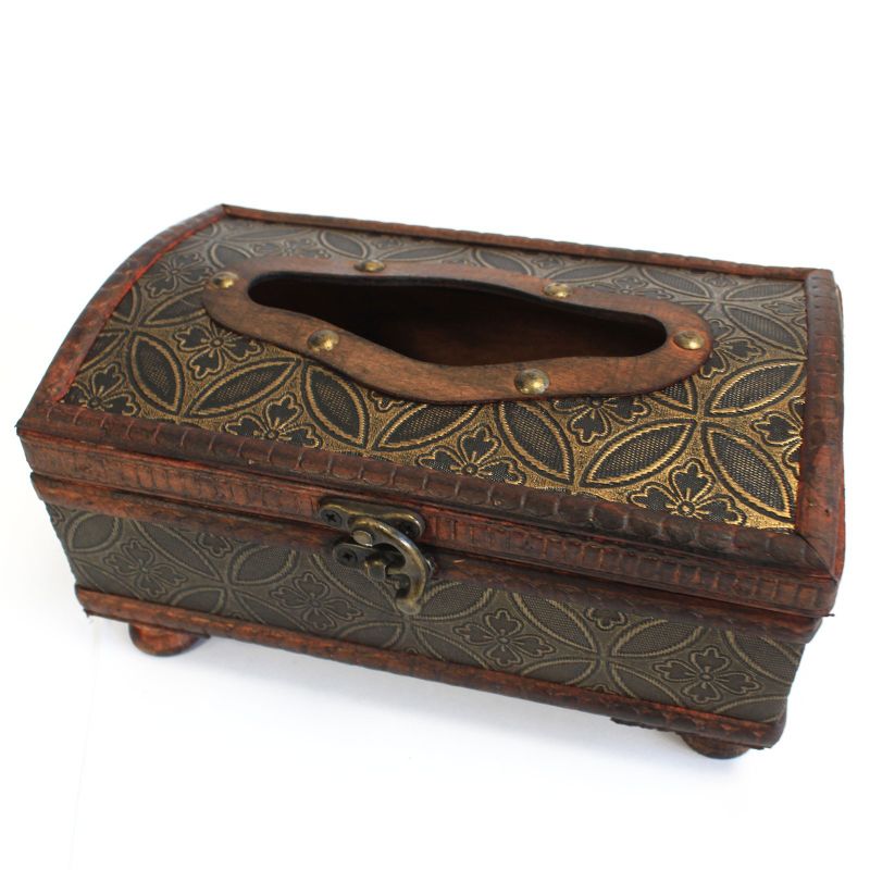 Taschentücherbox mit Füßen - Design 1