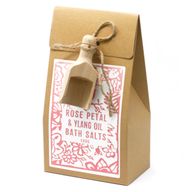 Packung mit 3x 500g Badesalz – Ylang und Rose Himalaya