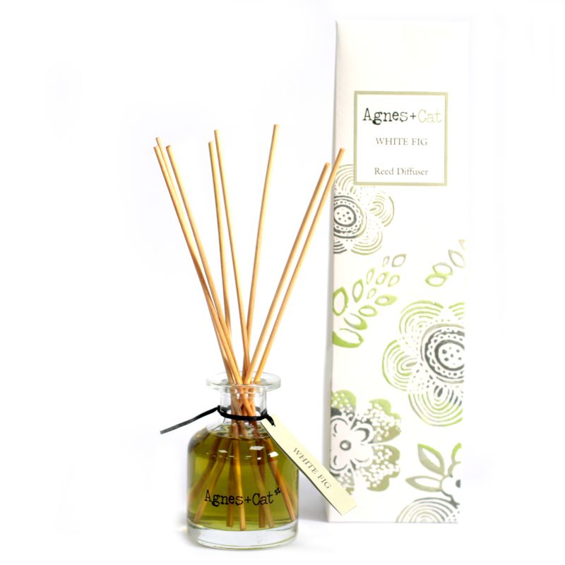 140 ml Rattanstäbchen-Diffusor – Weiße Feige