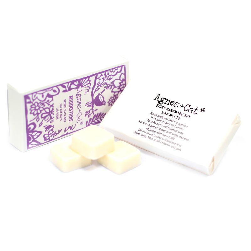 Schachtel mit 8 Wachsschmelzen - Parma Violett