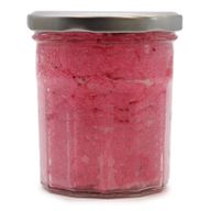 Ohne Etikett Duftendes Zucker-Körperpeeling – Erdbeer-Rum 300 g