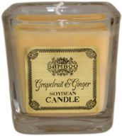 Sojawachskerze in Glas "Grapefruit & Ingwer"