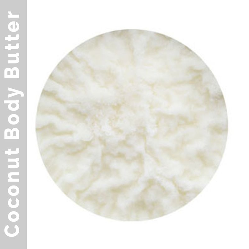 Reine Körperbutter 90 g – Kokosnussbutter – ohne Etikett