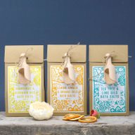 Badesalz mit Zitrone, Ingwer und Orange, 500 g