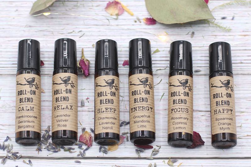 10 ml Roll-On-Mischung aus ätherischen Ölen – FOCUS
