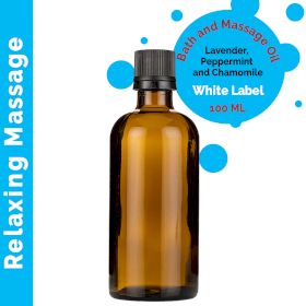 Entspannendes Massageöl – 100 ml – ohne Etikett