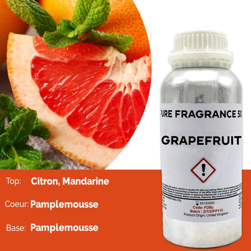 Grapefruit reines Duftöl - 500 ml