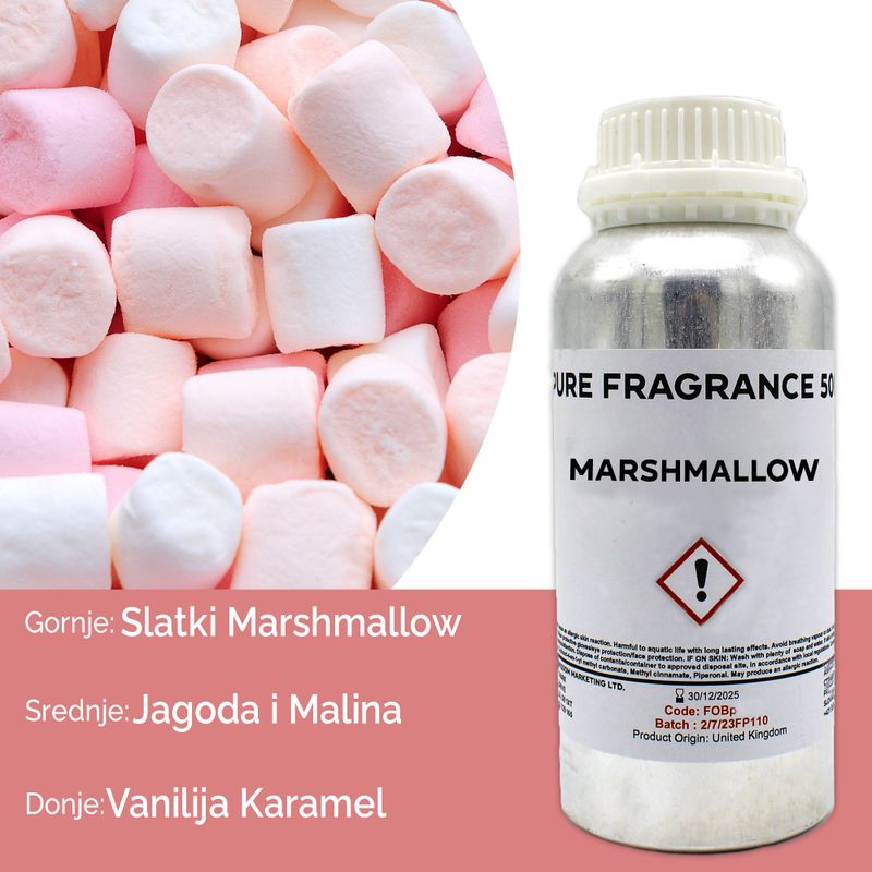 Marshmallow reines Duftöl - 500ml