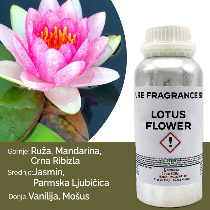 Lotusblume Reines Duftöl - 500 ml