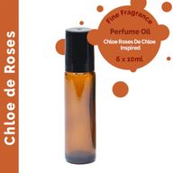 Chloe de Roses Parfümöl mit feinem Duft, 10 ml – Ohne Etikett