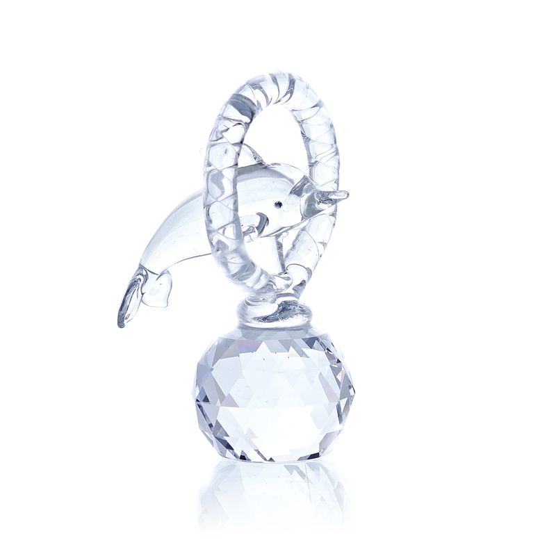 Dolphin Jumping Through Hoop (Small)