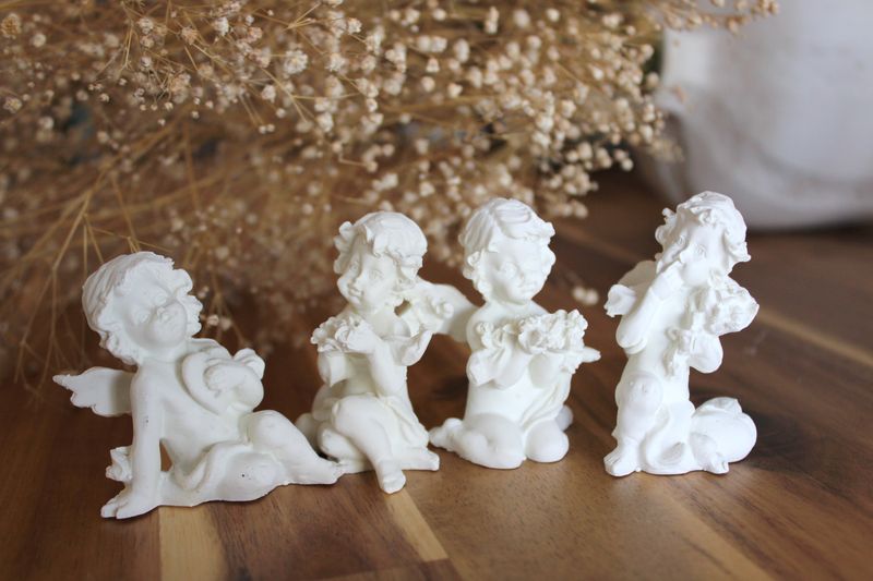 Resin Cherub (Set 4)