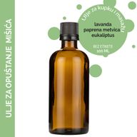 Muscle Ease Massageöl – 100 ml – ohne Etikett