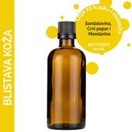 Sandelholz-Glow-Massageöl – 100 ml – ohne Etikett