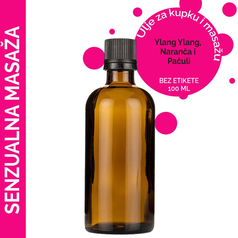 Sinnliches Massageöl – 100 ml – ohne Etikett