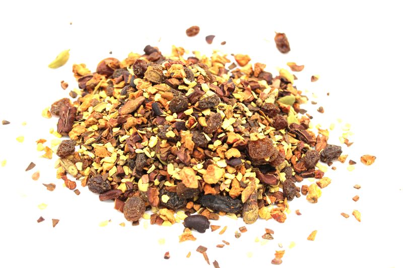 Bio-Heißschokoladen-Chai-Aufguss