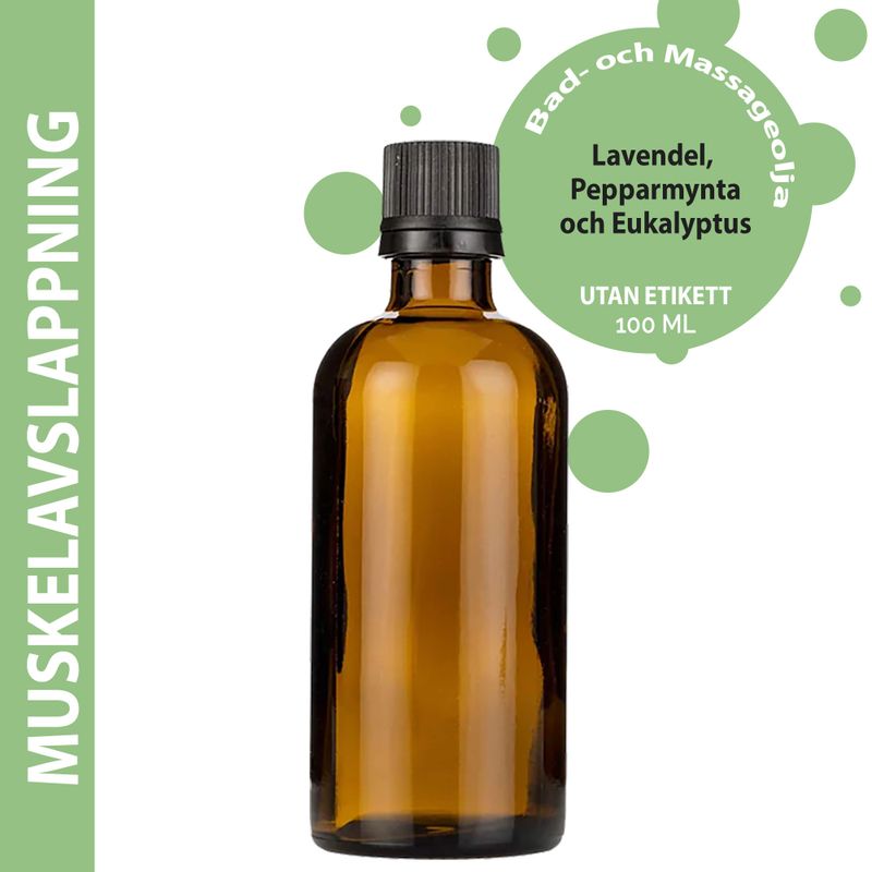 Muscle Ease Massageöl – 100 ml – ohne Etikett