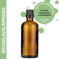Muscle Ease Massageöl – 100 ml – ohne Etikett