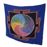 Wandbehänge - Sieben Flaggen-Symbole