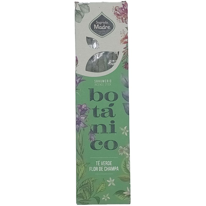 6x Räucherstäbchen Botanischer Grüner Tee - Champa