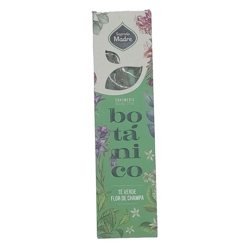 6x Räucherstäbchen Botanischer Grüner Tee - Champa