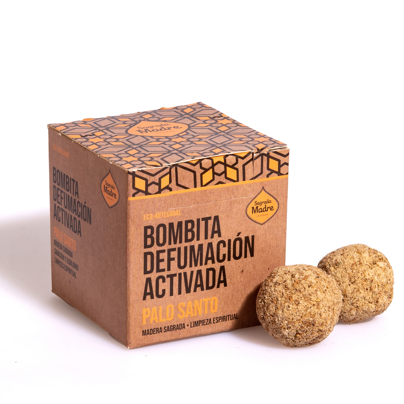 Box mit 8 Palo Santo Räucherbomben