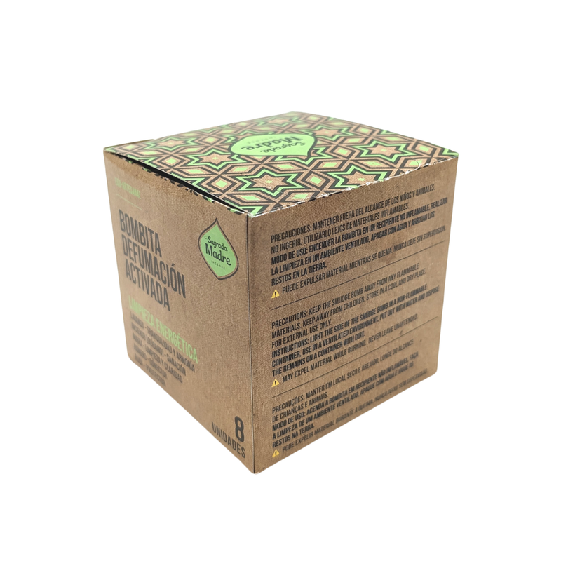 Box mit 8 Palo Santo Räucherbomben