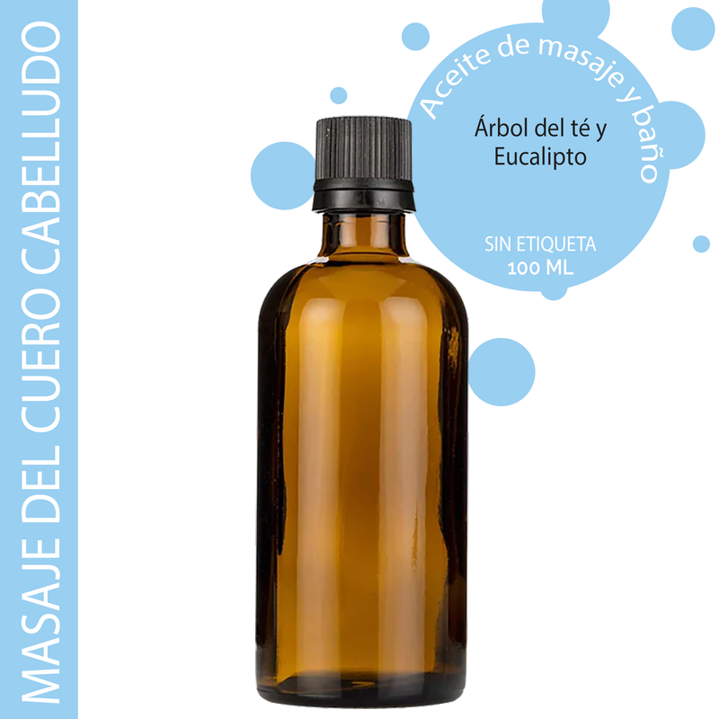 Kopfhautmassageöl – 100 ml – ohne Etikett