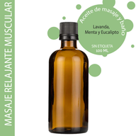 Muscle Ease Massageöl – 100 ml – ohne Etikett