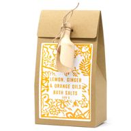 Badesalz mit Zitrone, Ingwer und Orange, 500 g