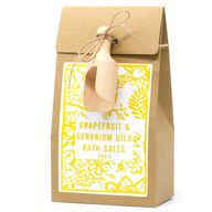 Badesalz mit Grapefruit und Geranie, 500 g