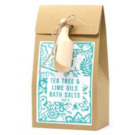 Badesalz mit Teebaum und Limette, 500 g