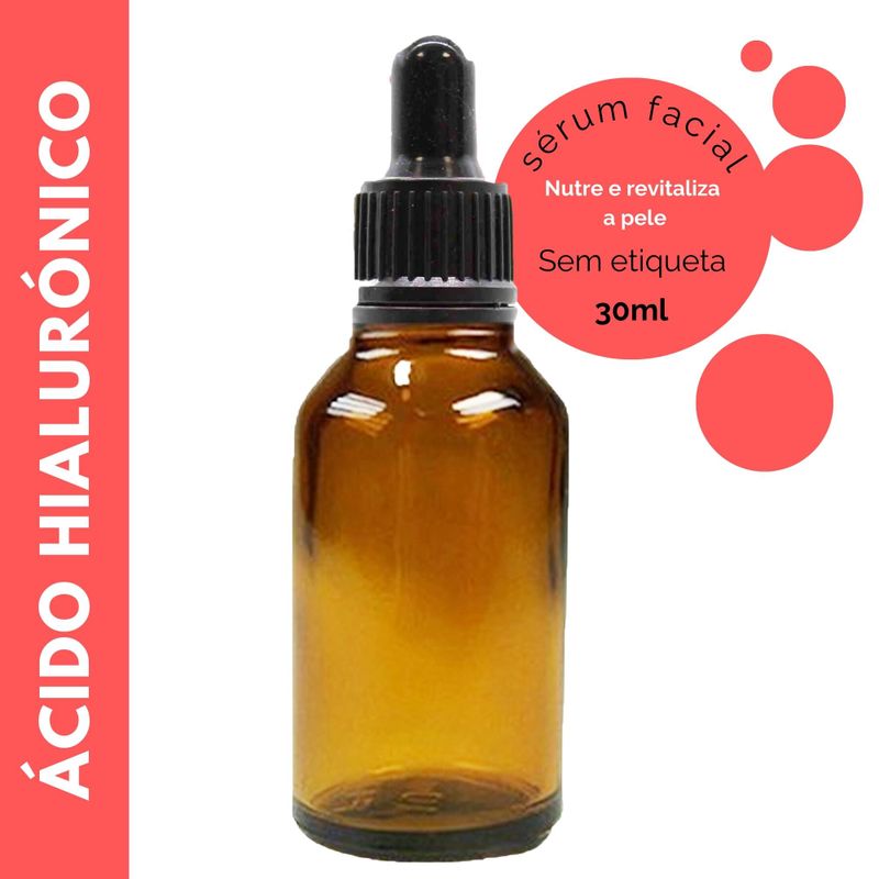 Gesichtsserum mit Hyaluronsäure 30ml - ohne Etiketten