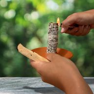 Palo Santo Brennerunterstützung und Räuchergefäße