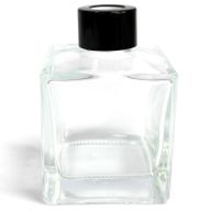 Quadratische Flasche & Diffusordeckel - 200ml