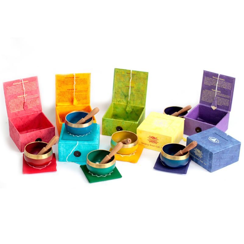 Chakra-Klangschalen-Sets