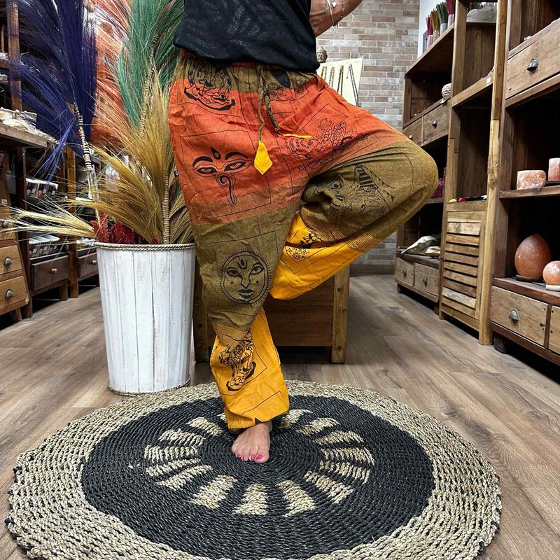 Yoga-Hosen-Starter mit Ständer
