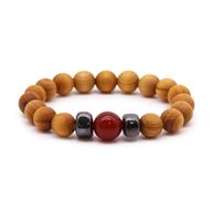 Zedernholz Chakra-Armbänder Starter-Set