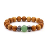 Zedernholz Chakra-Armbänder Starter-Set