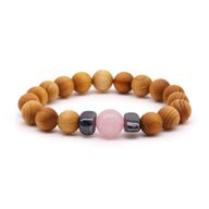 Zedernholz Chakra-Armbänder Starter-Set